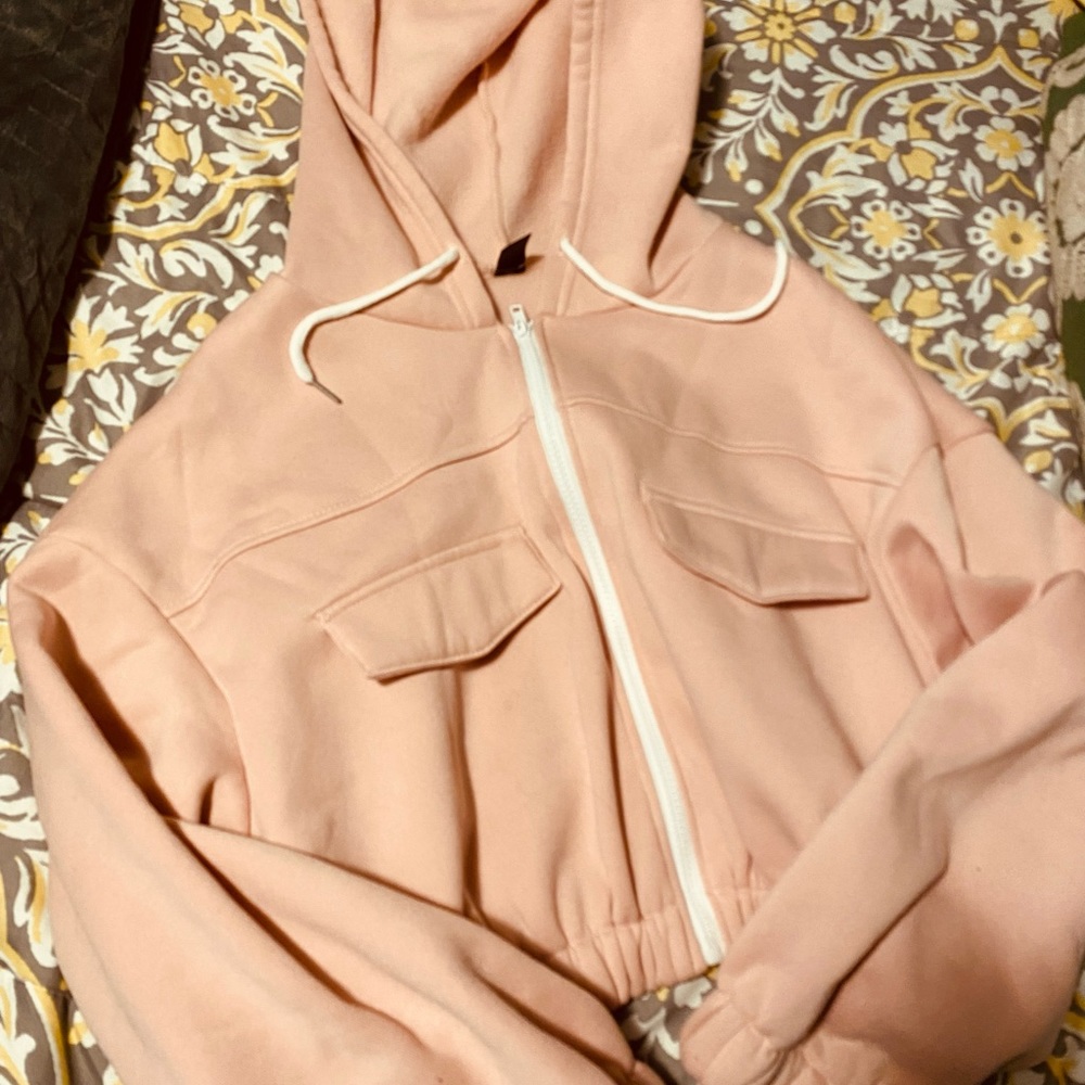 Baggy cropped sweater